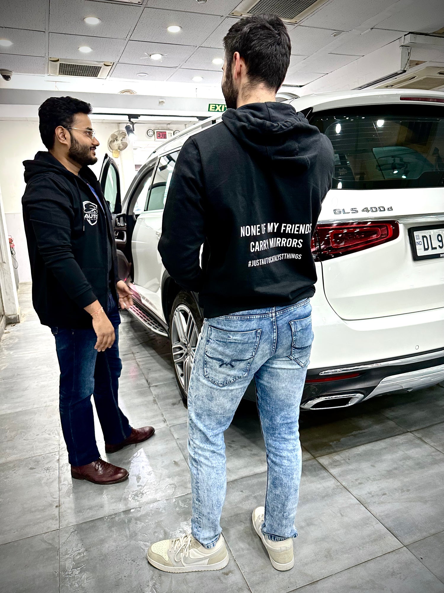 Anant Munjal at Auto Catalyst Detailing studio in Delhi NCR